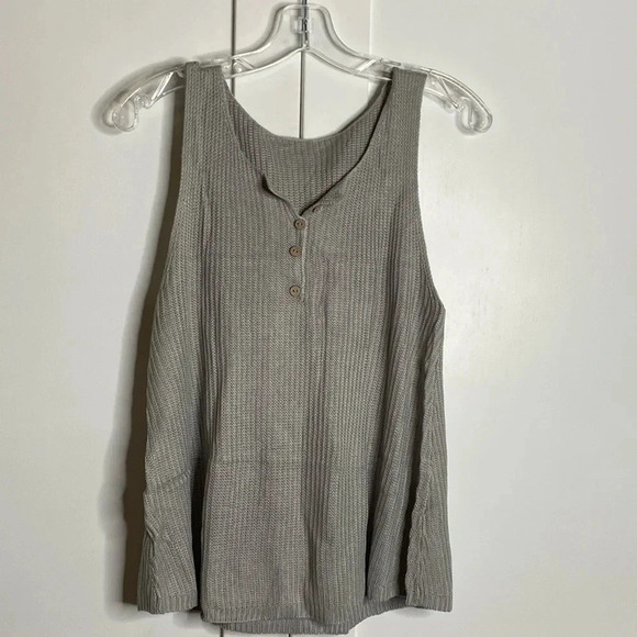 Knit Sweater Tank Top - Picture 1 of 6